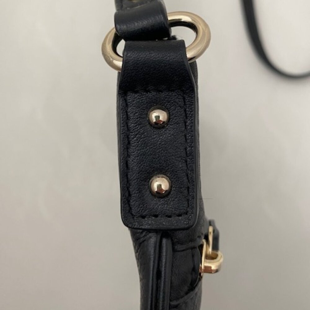 KATE SPADE New York Cobble Hill Tenley Black Pebbled Leather Crossbody Bag Purse - Picture 5 of 14